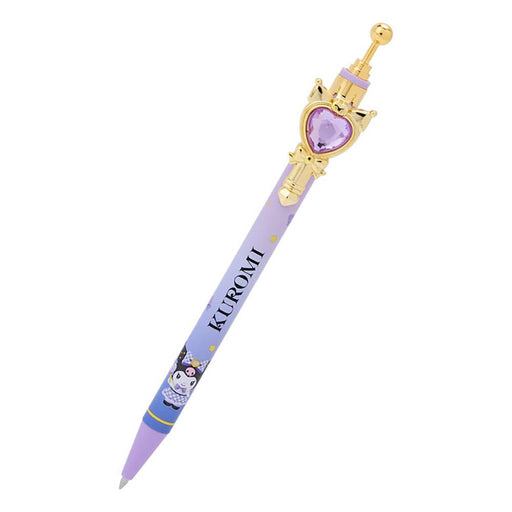 Sanrio Kuromi Stone Ballpoint Pen - Black Ink - I&#39;ll Make You Love Me Even More- Japan Figure Store - #1 Bring To You The Best Japanese Goods
