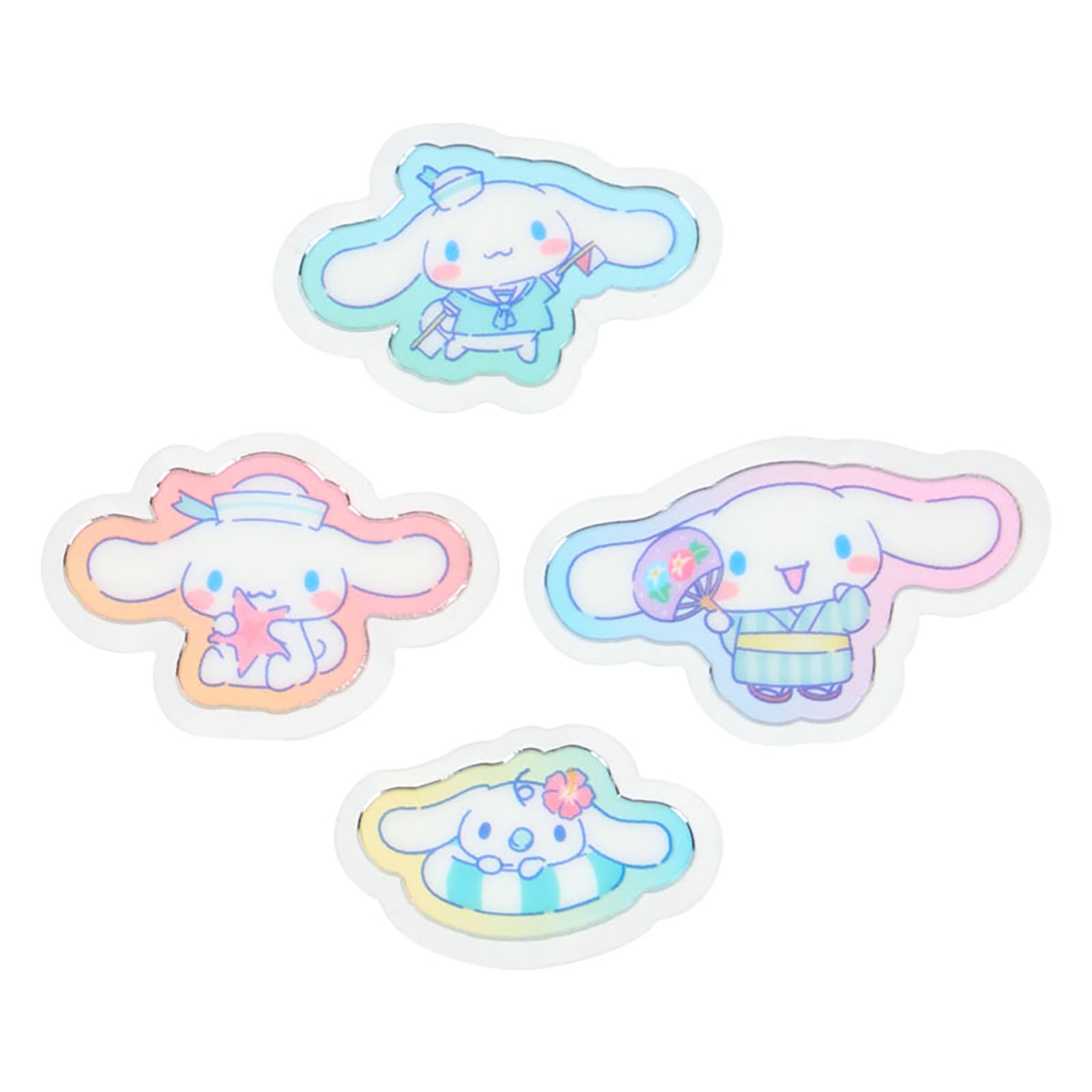 Sanrio Cinnamoroll Summer Stickers PVC Case for Ages 3+- Japan Figure Store - #1 Bring To You The Best Japanese Goods