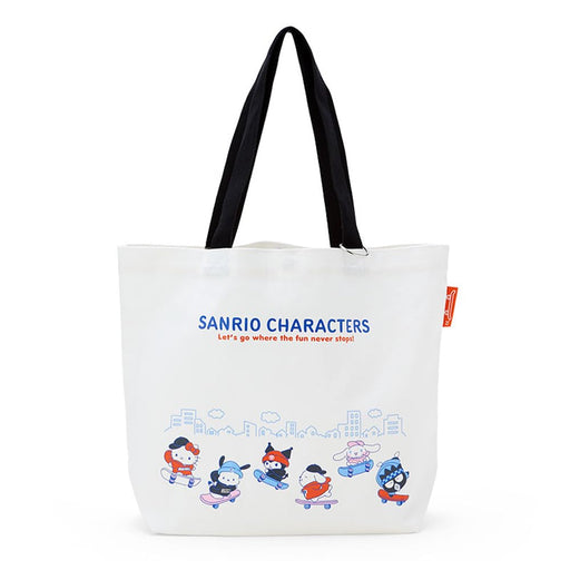 Sanrio Tote Bag Skateboard Design Sanrio Characters 810461 Durable Fashion Accessory- Japan Figure Store - #1 Bring To You The Best Japanese Goods