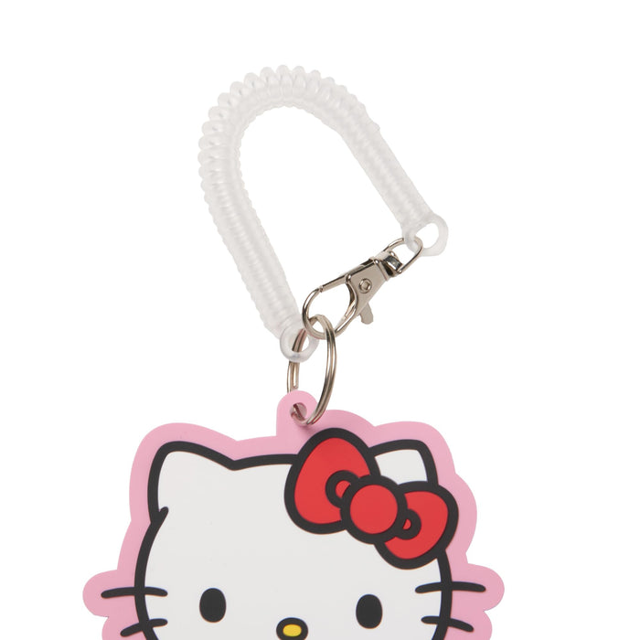 Sanrio Travel Card Sleeve Pass Case Kitty 02 Pink Holder- Japan Figure Store - #1 Bring To You The Best Japanese Goods