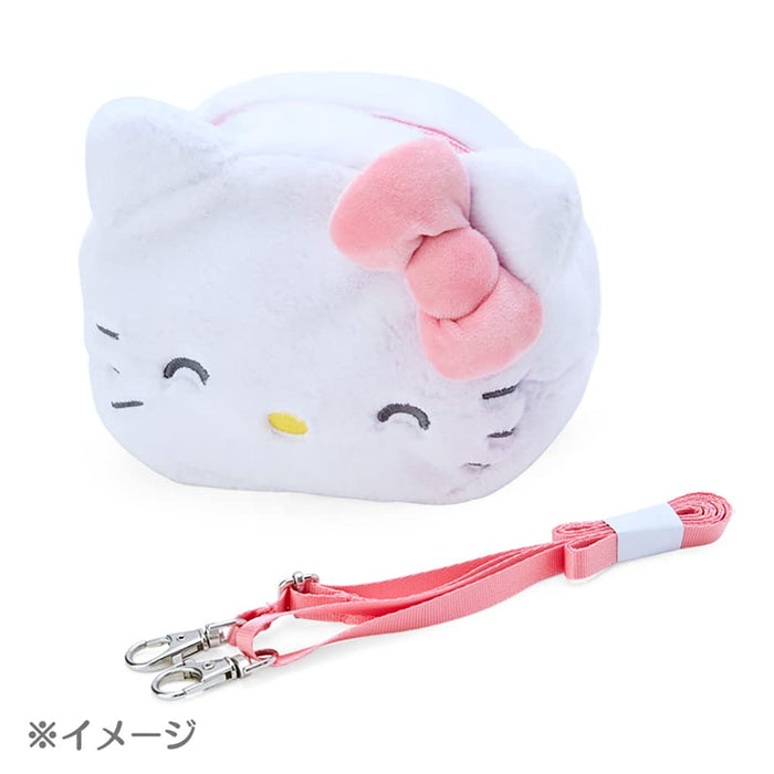 Sanrio Tuxedo Sam Shoulder Pouch Smiley Face 767689 Durable and Stylish- Japan Figure Store - #1 Bring To You The Best Japanese Goods