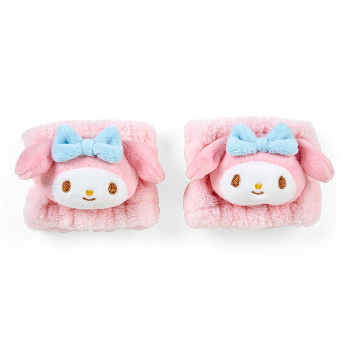 Sanrio My Melody Wristband Set 2-Piece Microfiber Water Absorbent Face Wash- Japan Figure Store - #1 Bring To You The Best Japanese Goods
