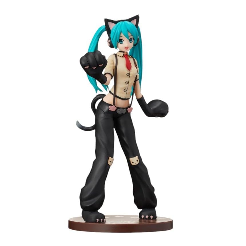 Sega Hatsune Miku Project Diva Arcade Future Tone Spm Kitty Cat Figure