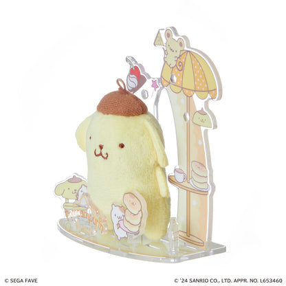 Sega Acrylic Plushie Pompompurin Sanrio Character Toy