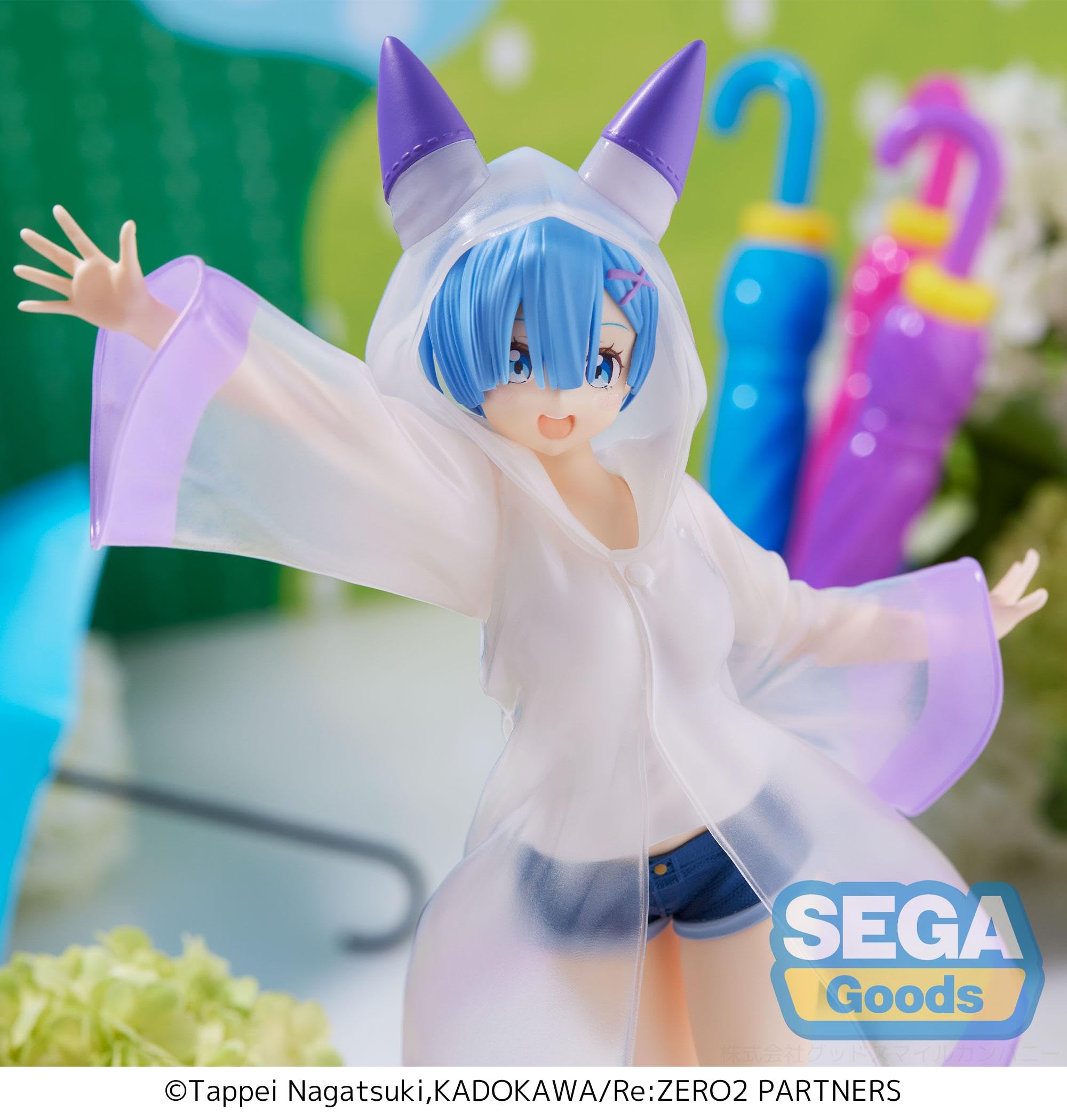Sega Luminasta Re:Zero Figure Rem The Day After Rain Collectible 8 High