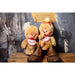 Sekiguchi Monchhichi Premium Small Beige Girl Doll H21.5 x W13 x D7.5cm