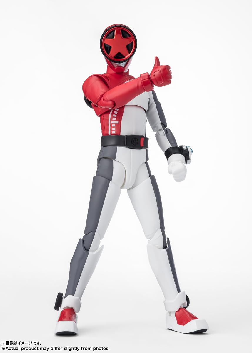 Bandai SHFiguarts Bakujo Sentai Bun Red 145mm Painted Action Figure- Japan Figure Store - #1 Bring To You The Best Japanese Goods
