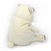 Shinada Global Medium-Sized Mochi Series White Bear Stuffed Toy 14x14x22cm- Japan Figure Store - #1 Bring To You The Best Japanese Goods