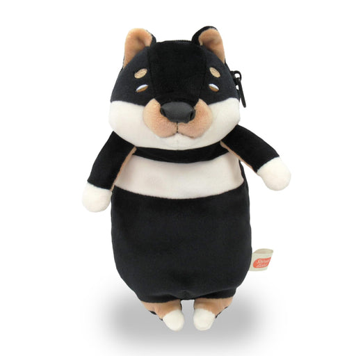 Shinada Global Mochi Series Dog Pen Pouch - Kuroshiba 9x8x18cm- Japan Figure Store - #1 Bring To You The Best Japanese Goods