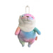 Shinada Global Mochi Kawauso Mini Rainbow Otter Plush Toy 7x5x14cm- Japan Figure Store - #1 Bring To You The Best Japanese Goods
