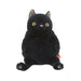 Shinada Global Mochi Neko Black Medium Plush Cat 14x14x22cm - Mone-0230B- Japan Figure Store - #1 Bring To You The Best Japanese Goods