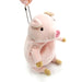 Shinada Global Mini Mochi Pig Plush Toy Pink 7x5x14cm - Mochi Series- Japan Figure Store - #1 Bring To You The Best Japanese Goods