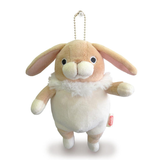 Shinada Global Mini Mochi Series Rabbit Beige 7x5x14cm Plush Animal Mous-0088Rbe- Japan Figure Store - #1 Bring To You The Best Japanese Goods