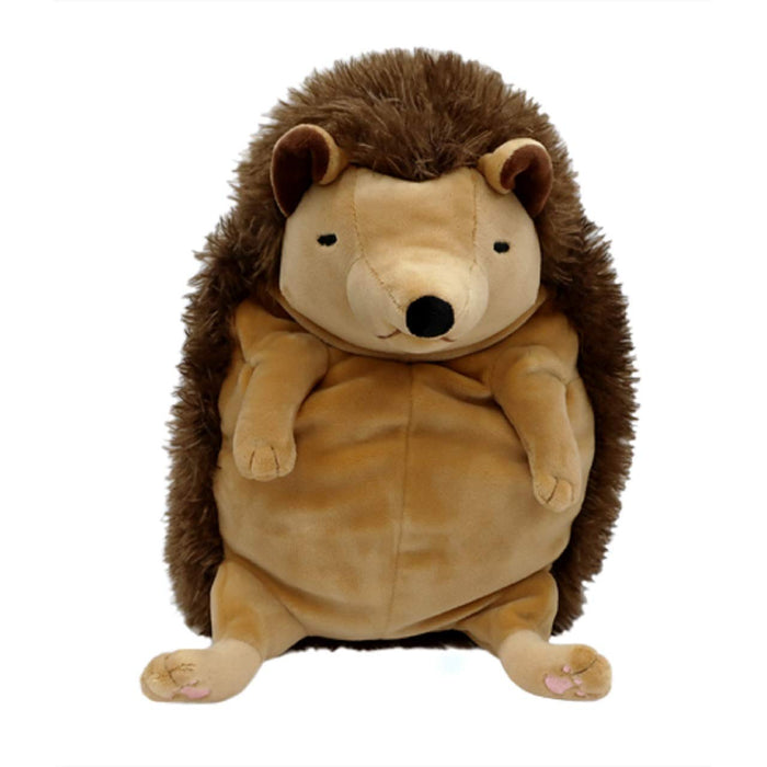 Shinada Global Mochi Series Large Brown Stuffed Hedgehog 22x22x30cm Mohr-0350B- Japan Figure Store - #1 Bring To You The Best Japanese Goods