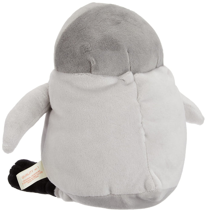 Shinada Global Mochipen Child Gray Medium Stuffed Penguin 14x14x22cm - Mochi Series- Japan Figure Store - #1 Bring To You The Best Japanese Goods