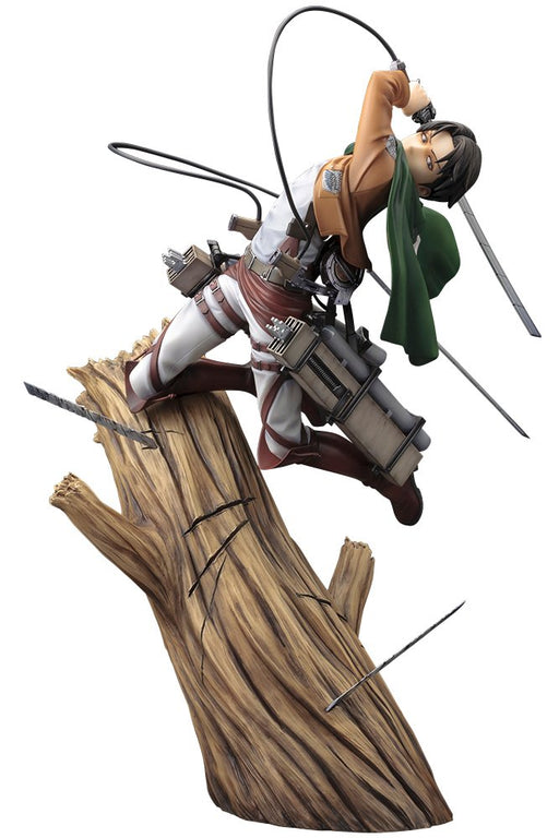 Kotobukiya Shingeki No Kyojin Levi 1/8 Scale Artfx J Figure 2024 Re-Release- Japan Figure Store - #1 Bring To You The Best Japanese Goods