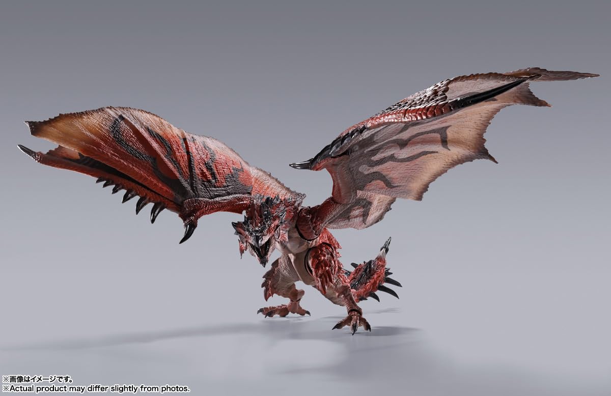 Bandai Shmonsterarts Monster Hunter Rathalos 20th Anniversary Movable Figure 400mm- Japan Figure Store - #1 Bring To You The Best Japanese Goods