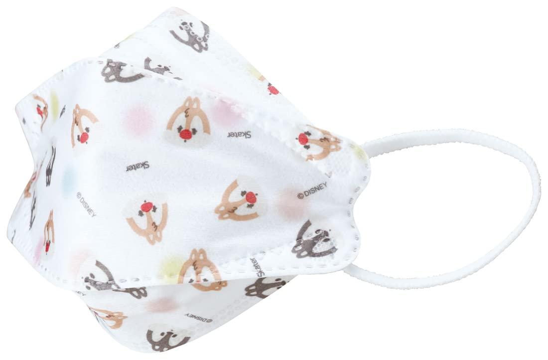 Skater High-Performance 3D Fabric Mask for Children Disney Chip & Dale Layered Mask 5 Pieces- Japan Figure Store - #1 Bring To You The Best Japanese Goods