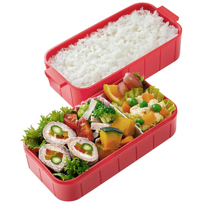 Skater Little My Check 2-Tier 600ml Bento Lunch Box Made in Japan Moomin- Japan Figure Store - #1 Bring To You The Best Japanese Goods