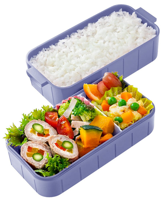 Skater Totoro Sky Blue 2-Tier 600Ml Bento Lunch Box - My Neighbor Totoro Yzw3- Japan Figure Store - #1 Bring To You The Best Japanese Goods