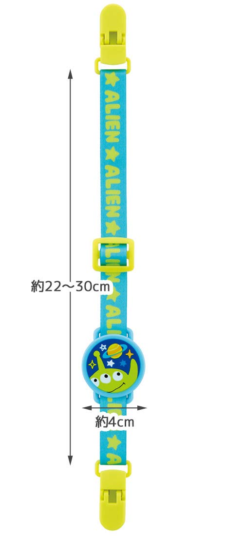 Skater Toy Story Alien 2Way Baby Multi-Clip Set Snap Button Non-Slip - Set of 2- Japan Figure Store - #1 Bring To You The Best Japanese Goods