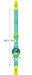 Skater Toy Story Alien 2Way Baby Multi-Clip Set Snap Button Non-Slip - Set of 2- Japan Figure Store - #1 Bring To You The Best Japanese Goods