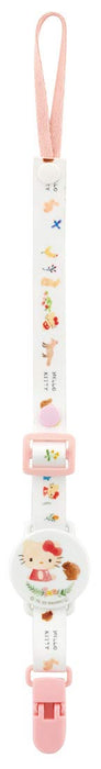 Skater Brand Kitty Forest Friend Baby Pacifier Clip and Toy Holder 2Way Snap Button- Japan Figure Store - #1 Bring To You The Best Japanese Goods