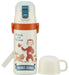 Skater Curious George 2-Way Kids Water Bottle Stainless Steel 350ml with Straw- Japan Figure Store - #1 Bring To You The Best Japanese Goods
