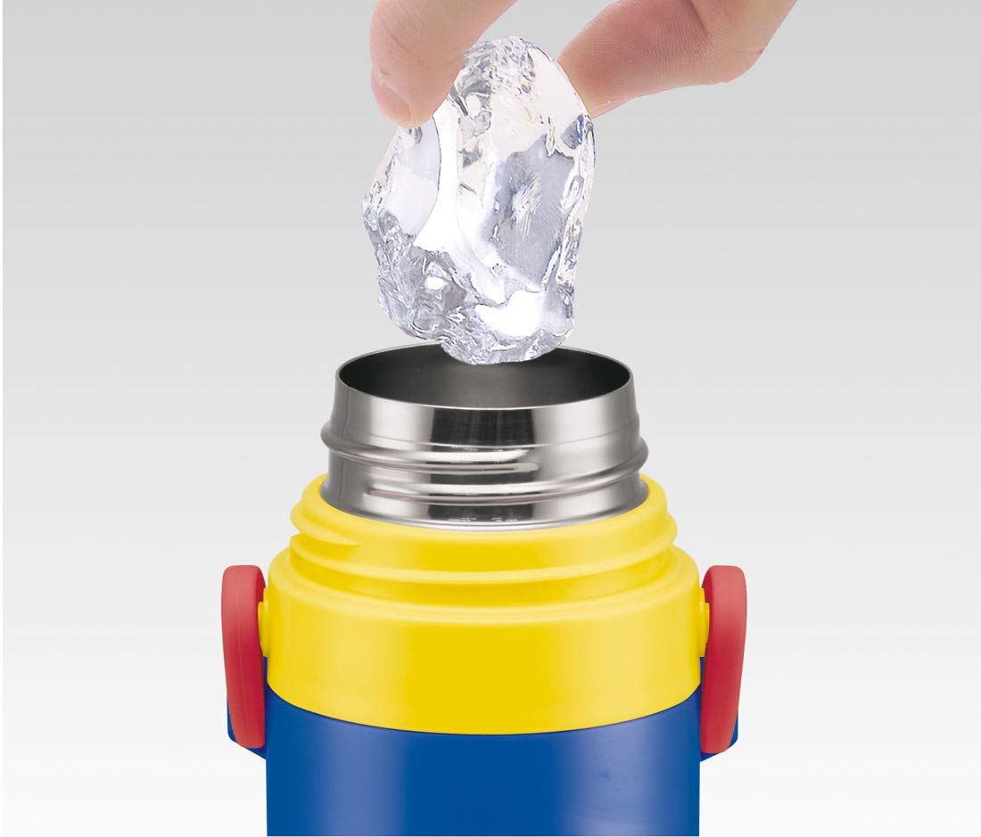 Skater 2-Way Kids Stainless Steel Water Bottle with Cup Pokemon Design 430Ml Capacity- Japan Figure Store - #1 Bring To You The Best Japanese Goods