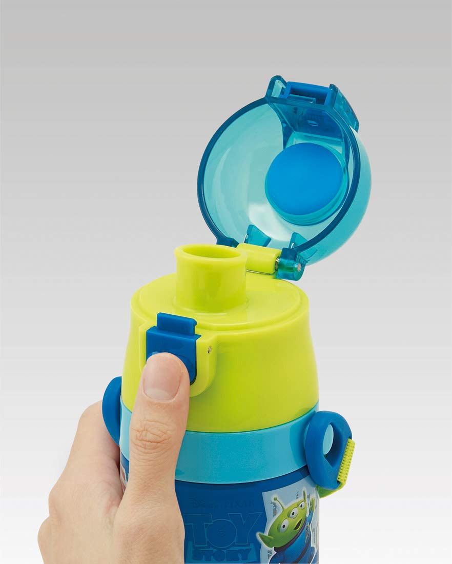 Skater Toy Story 19 Disney Kids 430ml 2-way Stainless Steel Water Bottle with Cup- Japan Figure Store - #1 Bring To You The Best Japanese Goods