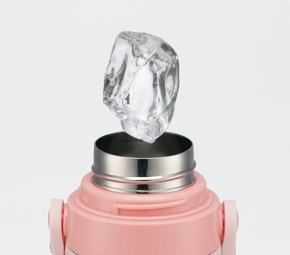 Skater Disney Princess 600ml 2-Way Stainless Steel Water Bottle and Cup- Japan Figure Store - #1 Bring To You The Best Japanese Goods