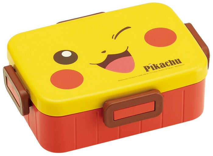 Skater Pikachu Pokemon Bento Lunch Box 650ml Made in Japan 4-Point Lock System- Japan Figure Store - #1 Bring To You The Best Japanese Goods