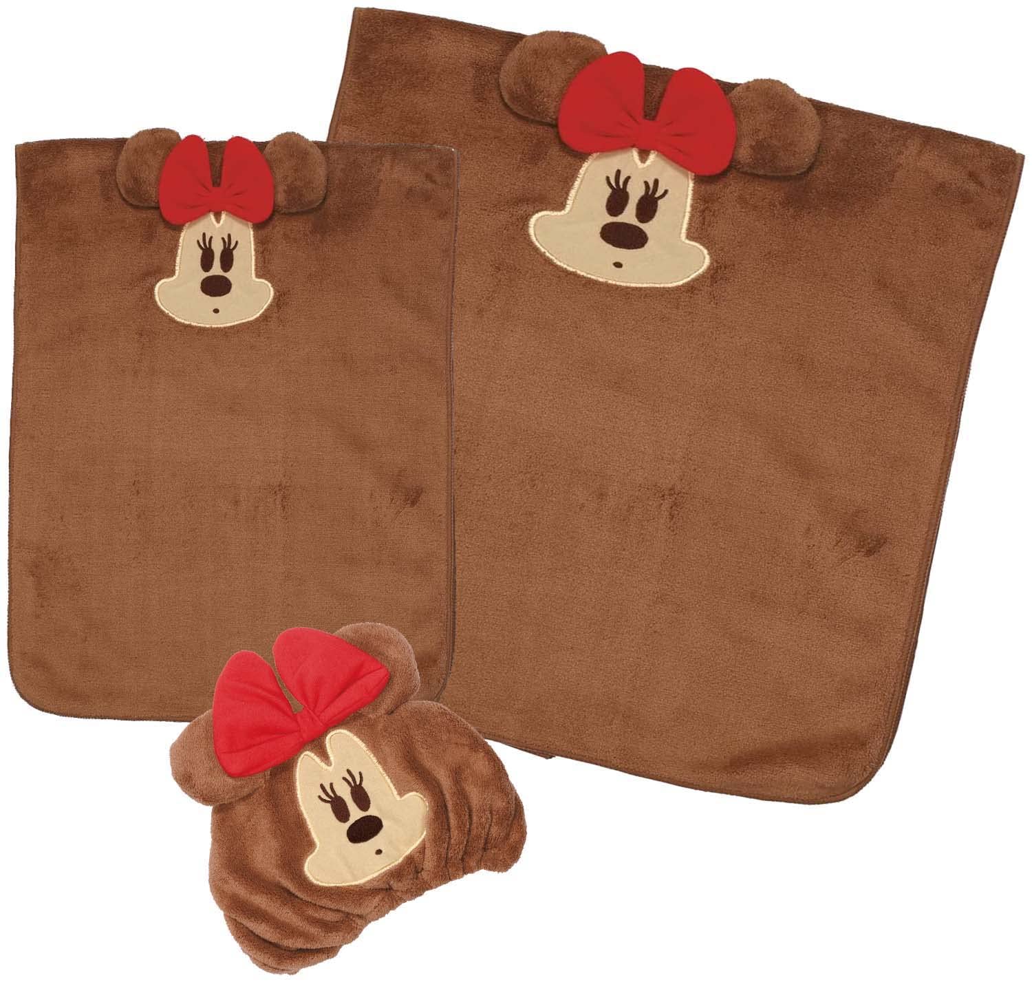 Skater Quick-Drying Absorbent Bath Towel Disney Minnie Mouse Design 60X120cm- Japan Figure Store - #1 Bring To You The Best Japanese Goods