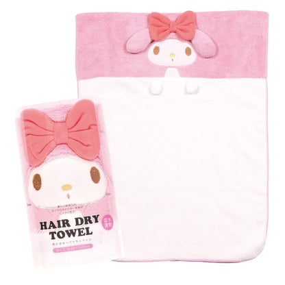 Skater Quick-Drying Absorbent Hair Towel Sanrio My Melody 40x100cm TOH1-A- Japan Figure Store - #1 Bring To You The Best Japanese Goods