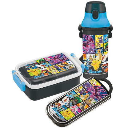 Skater 450ml Pokemon Pocket Monsters Children's Antibacterial Lunch Box Made in Japan- Japan Figure Store - #1 Bring To You The Best Japanese Goods