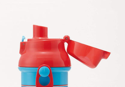 Skater Kids 480Ml Antibacterial Plastic Water Bottle Ag+ Plarail 21 - Made in Japan- Japan Figure Store - #1 Bring To You The Best Japanese Goods