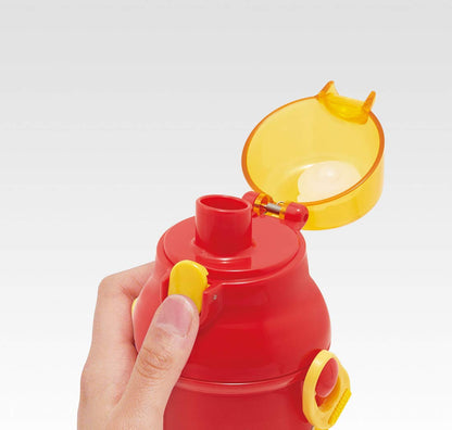 Skater 480ml Kids Antibacterial Water Bottle - Burger Conks Made in Japan Ag+- Japan Figure Store - #1 Bring To You The Best Japanese Goods