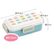 Skater Nekotto Colorful 530ml Ag+ Antibacterial Soft Lunch Box Made in Japan- Japan Figure Store - #1 Bring To You The Best Japanese Goods