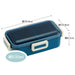 Skater Ag+ Antibacterial 530ml Lunch Box Soft Serve Retro French Navy Made in Japan- Japan Figure Store - #1 Bring To You The Best Japanese Goods
