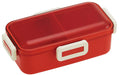 Skater 530ml Retro Orange Red Japanese Antibacterial Lunch Box - Softly Served- Japan Figure Store - #1 Bring To You The Best Japanese Goods