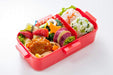 Skater 530ml Retro Orange Red Japanese Antibacterial Lunch Box - Softly Served- Japan Figure Store - #1 Bring To You The Best Japanese Goods