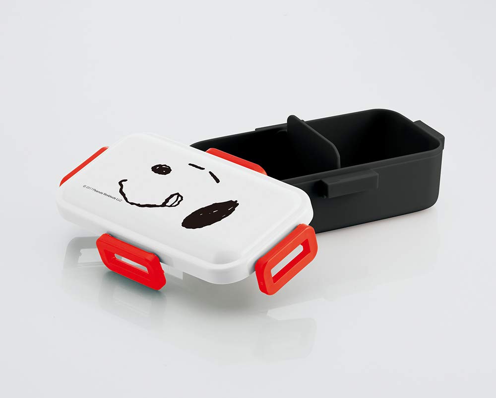 Skater Ag+ Antibacterial 530Ml Lunch Box Snoopy Face Peanuts Design - Made in Japan- Japan Figure Store - #1 Bring To You The Best Japanese Goods