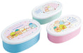 Skater Sumikko Gurashi Camping Storage Containers Set of 3 860ml Antibacterial Made in Japan- Japan Figure Store - #1 Bring To You The Best Japanese Goods