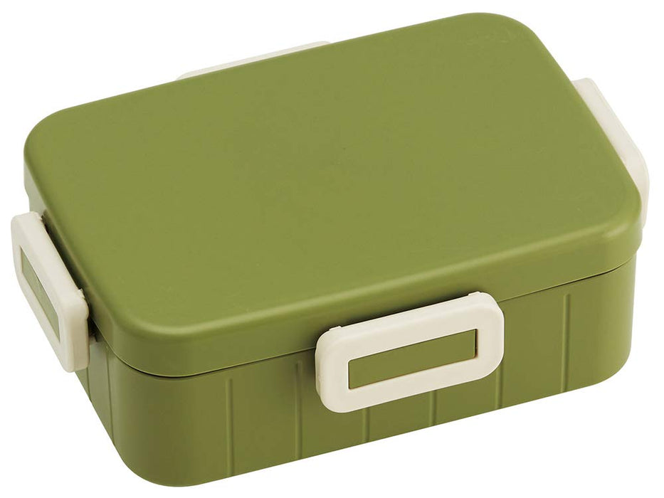 Skater Retro French Green Lunch Box 650ml - Ag+ Silver Ion Antibacterial 4-Point Lock- Japan Figure Store - #1 Bring To You The Best Japanese Goods