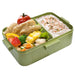 Skater Retro French Green Lunch Box 650ml - Ag+ Silver Ion Antibacterial 4-Point Lock- Japan Figure Store - #1 Bring To You The Best Japanese Goods