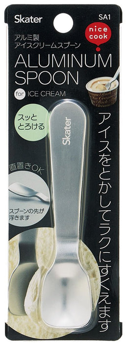 Skater Silver Aluminum Ice Cream Spoon - Skater Essential Sa1- Japan Figure Store - #1 Bring To You The Best Japanese Goods