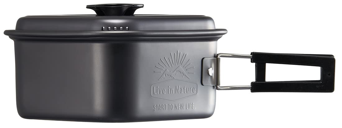 Skater 1.2L Aluminum Square Saucepan Outdoor Camping Ramen Cooker- Japan Figure Store - #1 Bring To You The Best Japanese Goods