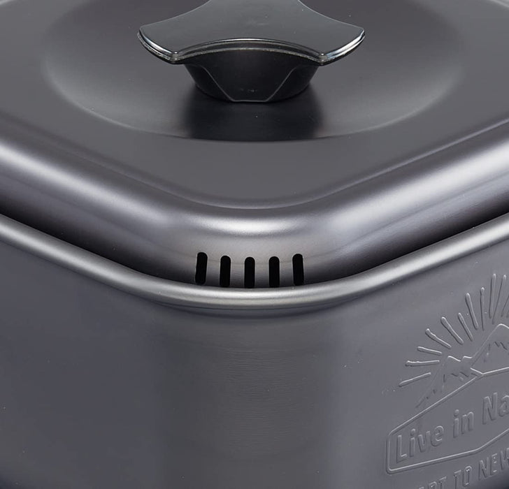 Skater 1.2L Aluminum Square Saucepan Outdoor Camping Ramen Cooker- Japan Figure Store - #1 Bring To You The Best Japanese Goods