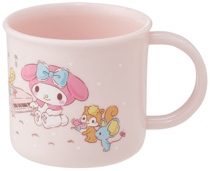 Skater My Melody 200ml Antibacterial Cup Gentle Music Design Dishwasher Safe Made in Japan- Japan Figure Store - #1 Bring To You The Best Japanese Goods