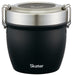 Skater 550Ml Black Stainless Steel Insulated Lunch Box in Rice Bowl Shape- Japan Figure Store - #1 Bring To You The Best Japanese Goods